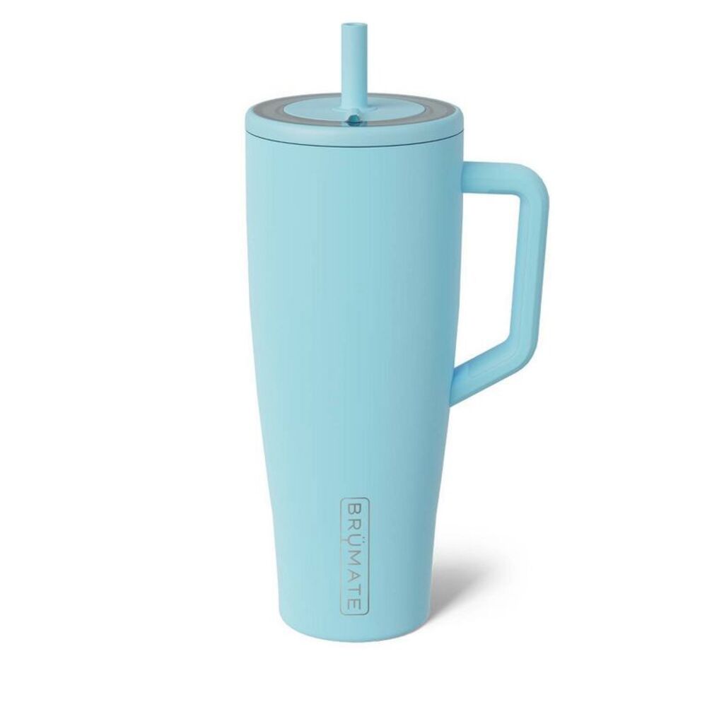 BruMate 40fl oz Stainless Steel Era Straw Tumbler - Glacier